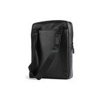 Piquadro Akron Crossbody Bag 10″ // Black