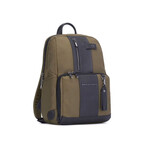 Laptop Backpack Piquadro Brief 2 // Green