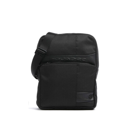 Piquadro Wollem Crossbody Bag 10″ // Black