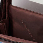 Piquadro Ipad Carrying Bag // Brown