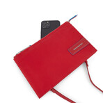 Pq-Ry Clutch With Two Dividers // Red