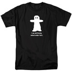 I am Definitely Naked Under Here // Black (2XL)