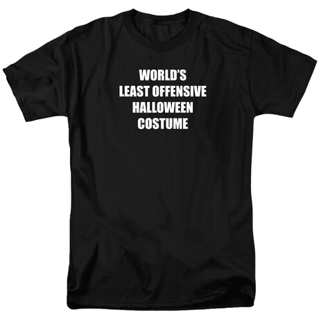 World's Least Offensive Halloween Costume // Black (S)