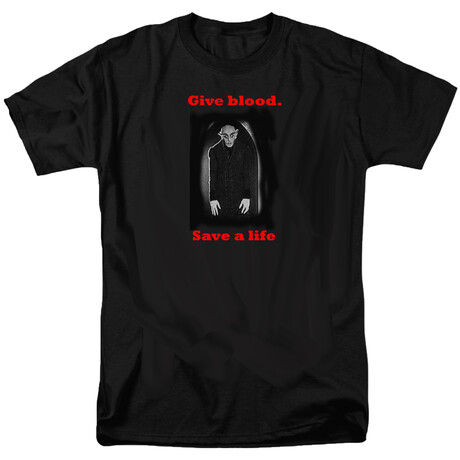 Give Blood Save a Life // Black (S)