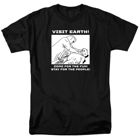 Visit Earth Alien Autopsy // Black (S)