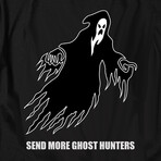 Send More Ghost Hunters // Black (2XL)