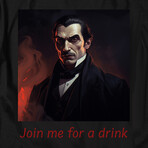 Join Me For a Drink // BLack (L)