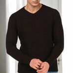 V-Neck Sweater // Black (M)