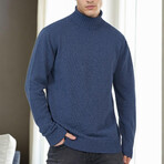 Turtleneck Sweater // Indigo (S)