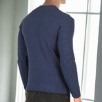 V-Neck Sweater // Indigo (M)