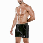 Plush Velvet Short // Black (L)