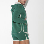 Focus Hoody // Green (L)