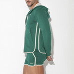 Focus Hoody // Green (L)