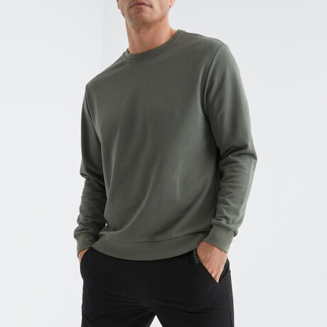 Crewneck Sweatshirt // Green Almond (S)