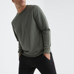 Crewneck Sweatshirt // Green Almond (S)