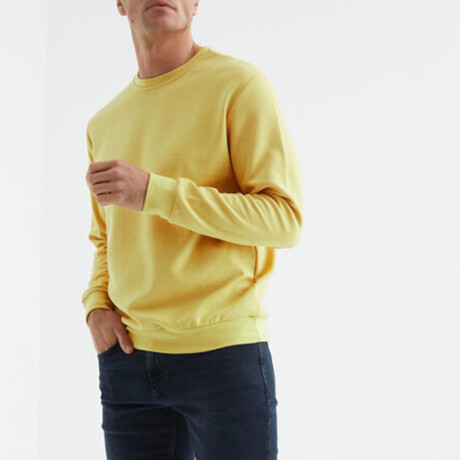 Crewneck Sweatshirt // Yellow (M)