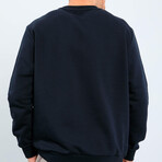 Crewneck Sweatshirt // Navy Blue (S)