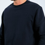 Crewneck Sweatshirt // Navy Blue (S)