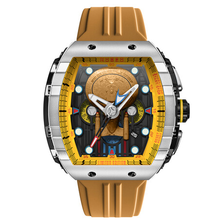 Nubeo Magellan Chronograph Star Trek Enterprise-D Limited Edition Quartz // NB-6097-02