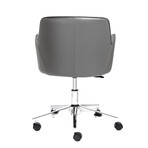 Sunny Pro Office Chair (Gray + Chrome Base)