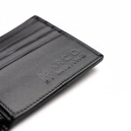 Stingray Leather Vallo Wallet // Black