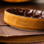 Pirarucu Leather Belt // Brown (44)