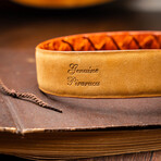 Pirarucu Leather Belt // Cognac (36)