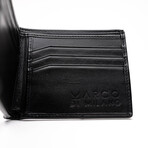 Stingray Leather Vallo Wallet // Black