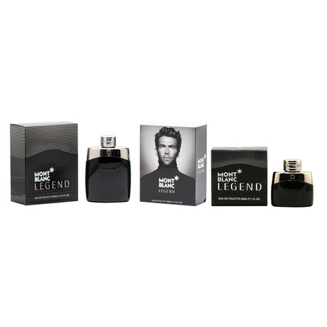 Men's Fragrance Duo // Mont Blanc Duo (Legend EDT Spray 3.3 oz  + 1 oz EDT Spray) // Duo