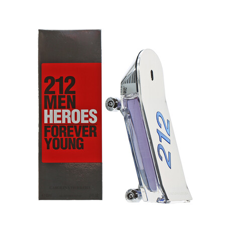 Men's Fragrance // Carolina Herrera 212 Hero Men Forever Young EDT Spray // 3 oz