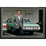 Michael Richards Seinfeld Signed License Plate Framed Collage