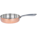 BergHOFF Vintage Tri-Ply Copper 9.5" Deep Skillet // Polished