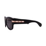 Gucci // Men's // GG1517S 001 Square Sunglasses // Black Rose Gold+ Gray