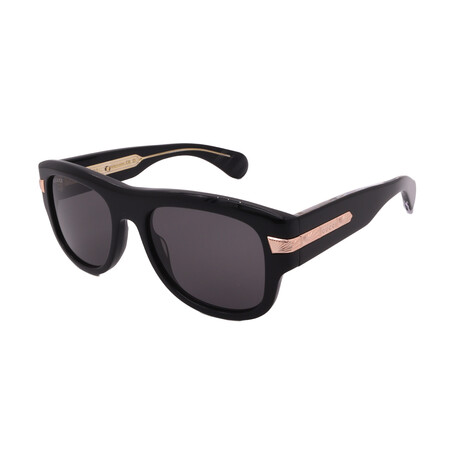 Gucci // Men's // GG1517S 001 Square Sunglasses // Black Rose Gold+ Gray