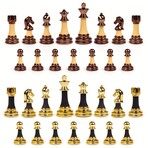 Acrylic Chess Pieces // Wooden Chess Board