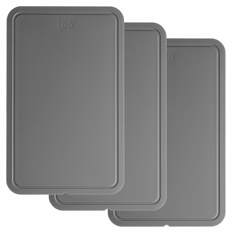 Legacy  PP Cutting Board Set  // Set of 3   // Gray