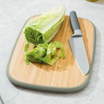 BergHOFF Balance Bamboo Large Cutting Board 14.5" // Recycled Material // Green