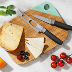 Leo  // 3 Piece Knife + Cutting Board Set