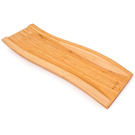 Bamboo Roller Coaster Tray // 16.3"L x 5.7"W x 1.3"H