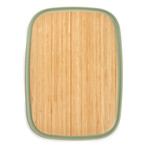 BergHOFF Balance Bamboo Large Cutting Board 14.5" // Recycled Material // Green