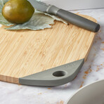 BergHOFF Balance Bamboo Small Cutting Board 11" // Recycled Material // Gray