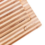 EarthChef 2pc Bamboo Prep Board