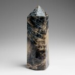 Genuine Polished Black Moonstone Point // 0.8 lbs