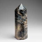 Genuine Polished Black Moonstone Point // 0.8 lbs