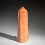 Genuine Polished Orange Selenite Point from Morocco // 2 lbs