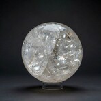 Genuine Polished Clear Quartz Sphere // 5.5"// 7 lbs