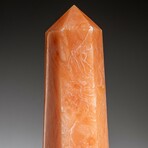 Genuine Polished Orange Selenite Point from Morocco // 2 lbs