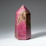 Genuine Polished Imperial Rhodonite Point from Madagascar // 2 lbs