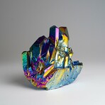 Genuine Rainbow Aura Quartz Crystal Cluster // 474.2 grams