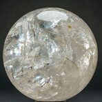 Genuine Polished Clear Quartz Sphere // 5.5"// 7 lbs